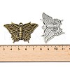 SUNNYCLUE 14Pcs 7 Styles Tibetan Style Alloy Pendant Cabochon Settings FIND-SC0006-83-3