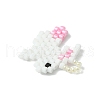Seed Beads Beaded Charms Pendants PALLOY-MZ00429-4