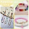 SOFPLATE Electroplate Faceted AB Color Plated Transparent Glass Beads EGLA-SP0001-20B-6