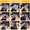 Transparent Plastic PVC Box Gift Packaging CON-WH0106-05-5