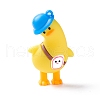 PVC Cartoon Duck Doll Pendants KY-C008-07-1