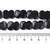 Natural Black Agate Beads Strands G-K359-D05-01-5