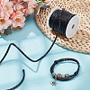 4-Ply Round Imitation Leather Braided Cord LC-WH0003-10A-4