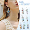 Brass Dangle Earring EJEW-TAC00015-9