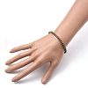 Natural African Jade Stretch Beaded Bracelets BJEW-JB05496-03-4