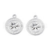 Non-Tarnish 304 Stainless Steel Pendants STAS-T063-187P-2