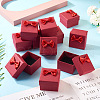 Square Cardboard Paper Ring Gift Storage Boxes CON-TAC0001-17G-5