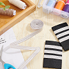 2M Metallic Yarn Ribbon SRIB-WH0011-220A-02-4