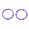 Spray Painted Iron Split Key Rings X-KEYC-S255-003-4