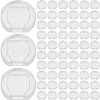 SOFPLATE 120Pcs Comfort Silicone Earring Pads KY-SP0001-04-1