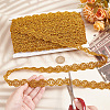 Polyester Braided Lantern Lace Ribbon SENE-WH0003-36C-3