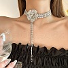 Alloy Rhinestone Choker Necklaces FS-WGB9586-01-3