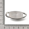 304 Stainless Steel Crystal Rhinestone Connector Charms STAS-M119-06D-AS-3
