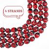 Olycraft Handmade Lampwork Beads Strands LAMP-OC0001-08-4