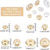 Unicraftale 48Pcs 8 Style 304 Stainless Steel Spacer Beads STAS-UN0030-33-4