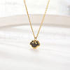 Vintage Stainless Steel Cloud Pendant for Women's Daily Wear XT0264-1-1