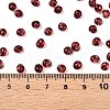 6/0 Baking Paint Transparent Glass Seed Beads X1-SEED-N006-06D-4