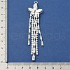 Brass Rhinestone Pendants KK-I715-13S-01-3
