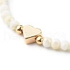 Adjustable Nylon Thread Braided Bead Bracelets BJEW-JB06450-02-4