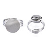 Adjustable Brass Ring Components MAK-Q009-11P-14mm-2