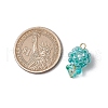 Glass Seed Beaded Pendants PALLOY-MZ00593-06-2