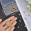 Beebeecraft 40Pcs 2 Styles Brass Charms KK-BBC0015-23-3