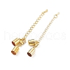 (Defective Closeout Sale: Chain Inconsistent Length & End Uneven Electroplating) KK-XCP0001-58-3