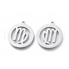 Non-Tarnish 304 Stainless Steel Pendants STAS-L249-002I-2