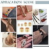  120Pcs 3 Styles Brass Beads KK-PH0006-87-6