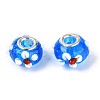 Handmade Lampwork European Beads X-LAMP-Q029-03E-2