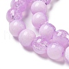 Crackle Glass Beads Strands X1-GLAA-U001-8mm-04-2