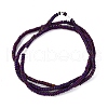 Electroplated Non-magnetic Hematite Beads Strands G-P571-A01-01G-2
