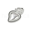 304 Stainless Steel Pendants STAS-P390-02B-P-2