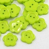 Acrylic Sewing Buttons for Costume Design X-BUTT-E074-C-M-2