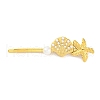 Starfish & Shell Shape 304 Stainless Steel Hair Bobby Pins STAS-Z096-04G-1