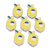 Alloy Enamel Pendants ENAM-T011-41KC-RS-1