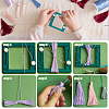 1Pc Plastic Tassel Maker DIY-WH0308-523-5