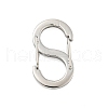 Non-Tarnish 304 Stainless Steel S Shaped Carabiner STAS-P358-01D-P-1