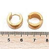 304 Stainless Steel Huggie Hoop Earrings EJEW-L252-035C-G-5