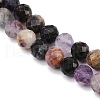 Natural Fluorite Beads Strands G-RM2025-A36-6mm-4