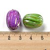 Opaque Acrylic Beads OACR-E031-08-3