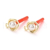 Alloy Stud Earring Findings EJEW-J102-02G-1