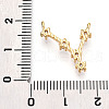 Brass Micro Pave Cubic Zirconia Pendants KK-N261-120D-G-3