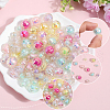 SOFPLATE 120Pcs 15 Styles Transparent Acrylic Beads TACR-SP0001-15-6