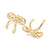 Brass Micro Pave Clear Cubic Zirconia Pendants KK-Z044-36G-2