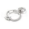 Apple Alloy Swivel Clasps FIND-L012-02P-3