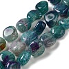 Natural Agate Beads Strands G-H295-D01-12-2