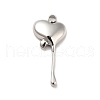 Non-Tarnish 304 Stainless Steel Pendants X-STAS-I197-023P-2