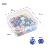 48Pcs Handmade Millefiori Glass Beads LK-YW0001-02B-4