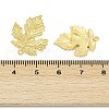 Brass Stud Earring Findings KK-Z099-04G-02-3